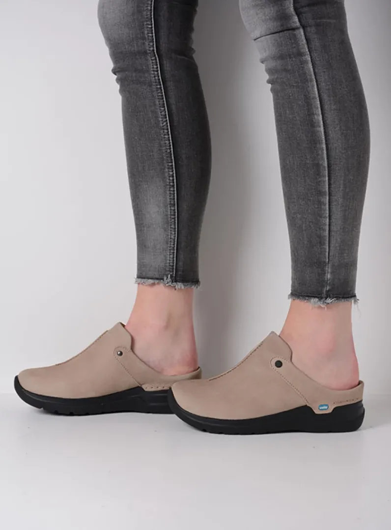 DAMES Wolky Slippers|Klompen<Holland DB - safari nubuck