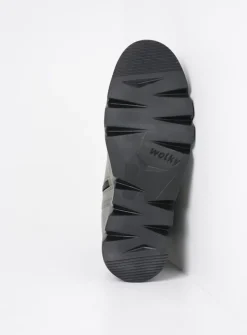 DAMES Wolky Hoge Veterschoenen|Veterlaarzen<Hope XW - grijs groen leer