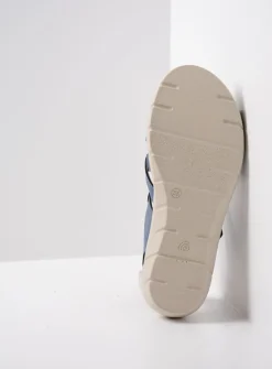 DAMES Wolky Sandalen<Ikaria - blauw leer