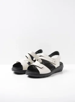 DAMES Wolky Sandalen<Ikaria - gebroken wit leer