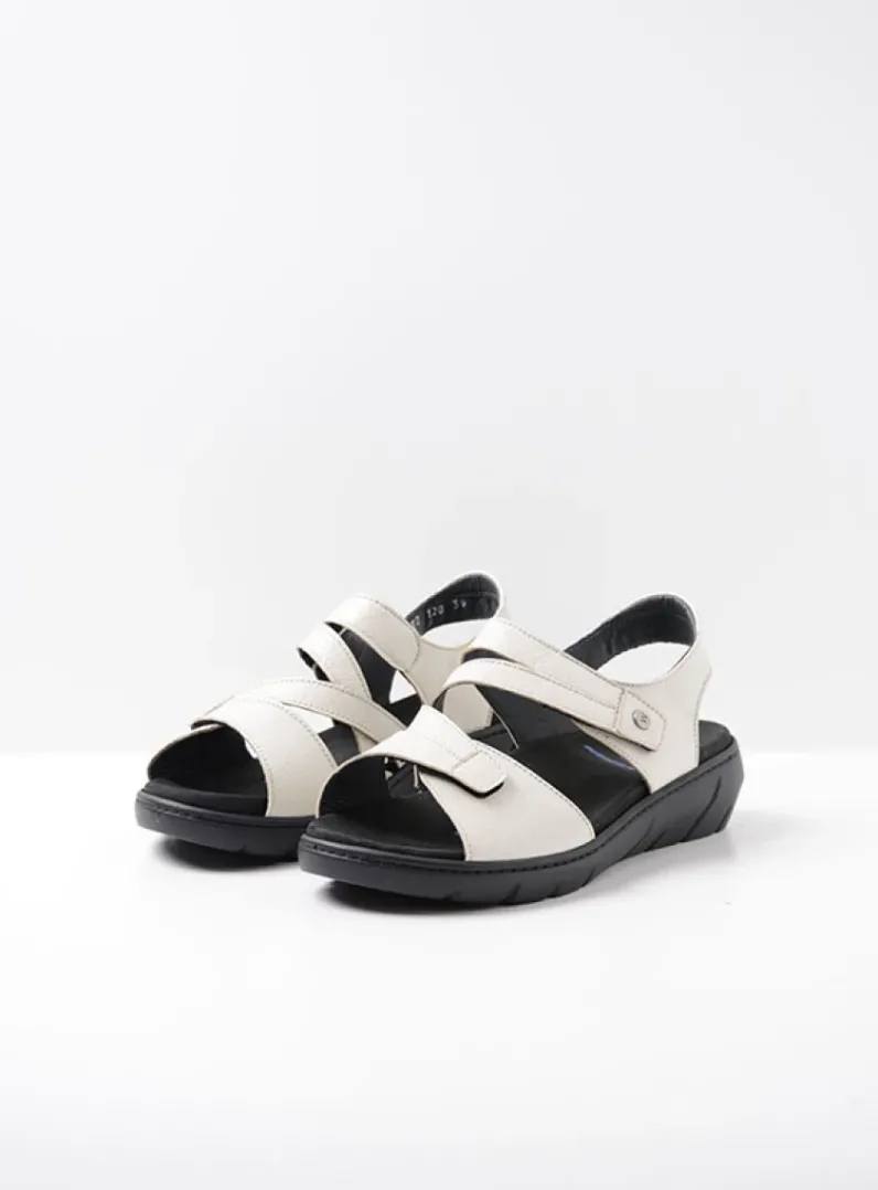 DAMES Wolky Sandalen<Ikaria - gebroken wit leer