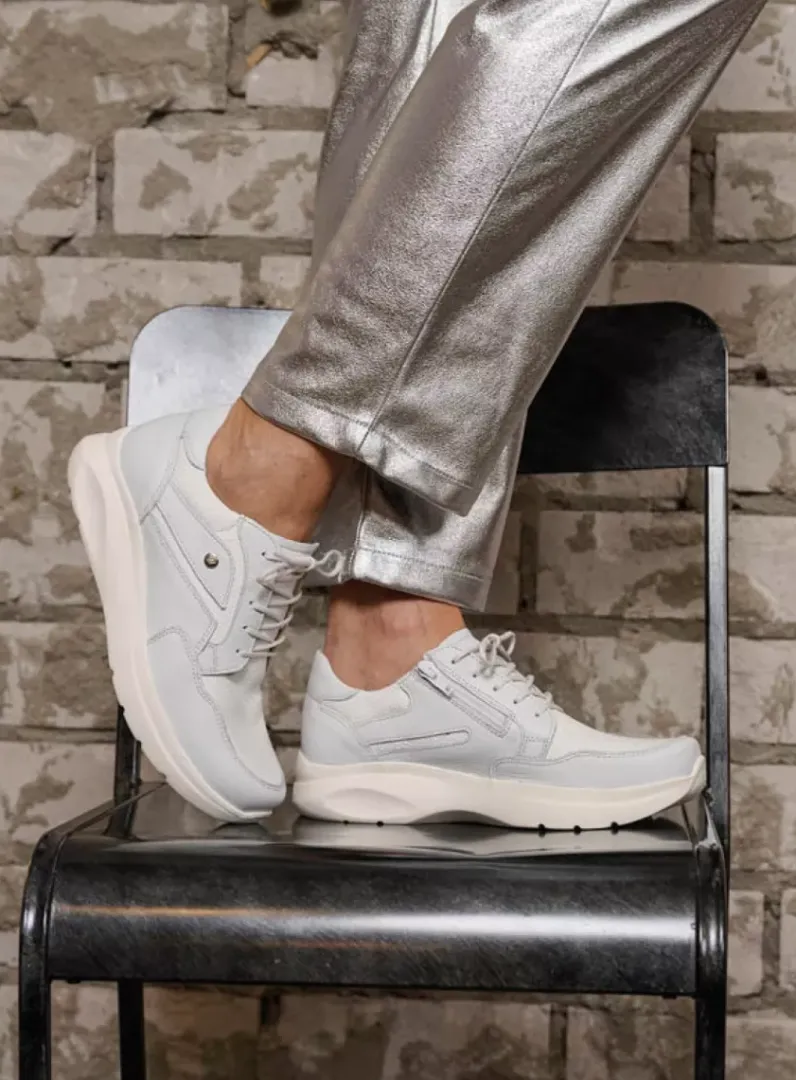 DAMES Wolky Lage Veterschoenen|Sneakers<Impact S2F - wit/gebroken combi stretch leer