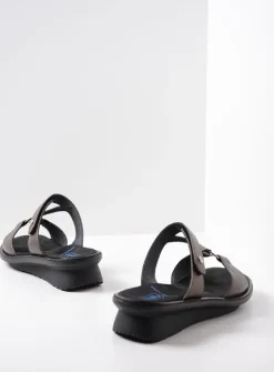 DAMES Wolky Slippers<Isa - brons leer