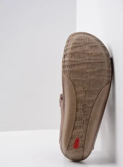 DAMES Wolky Slippers<Jasper - cognac leer