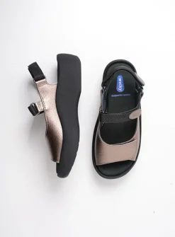 DAMES Wolky Sandalen<Jewel - brons leer