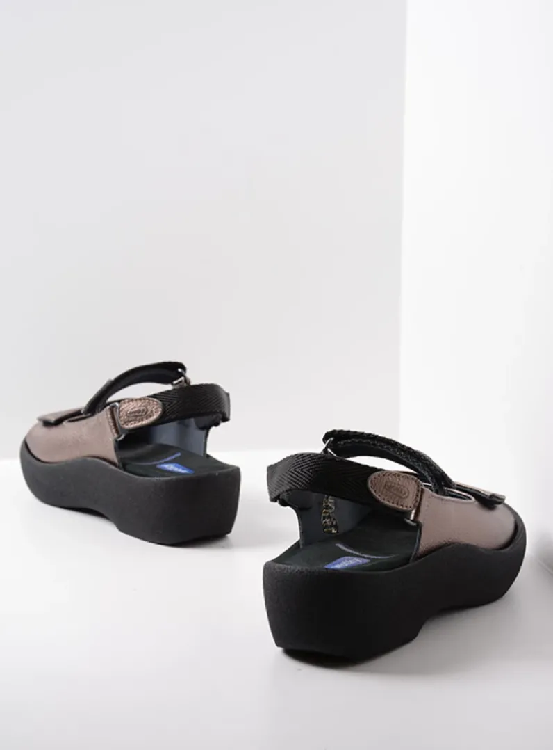 DAMES Wolky Sandalen<Jewel - brons leer