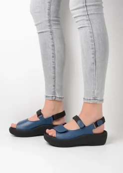 DAMES Wolky Sandalen<Jewel - jeans leer