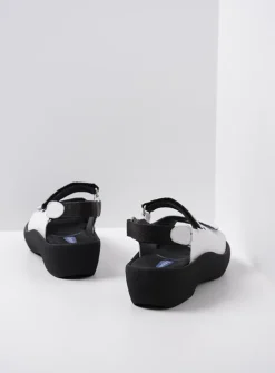 DAMES Wolky Sandalen<Jewel - wit leer