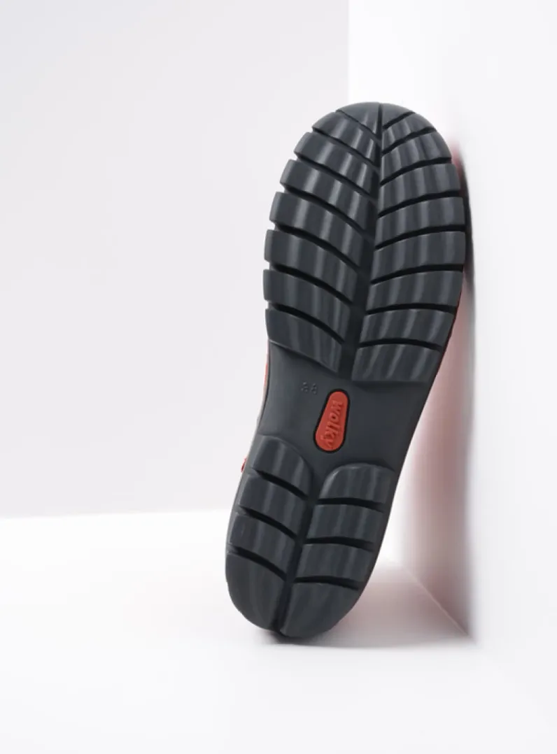 DAMES Wolky Hoge Veterschoenen|Herfst/Winter<Jump - blauw nubuck