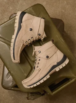 DAMES Wolky Hoge Veterschoenen|Herfst/Winter<Jump - safari nubuck