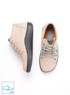 DAMES Wolky Hoge Veterschoenen|Herfst/Winter<Kansas Lady XW - safari nubuck