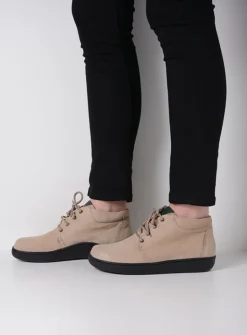 DAMES Wolky Hoge Veterschoenen|Herfst/Winter<Kansas Lady XW - safari nubuck