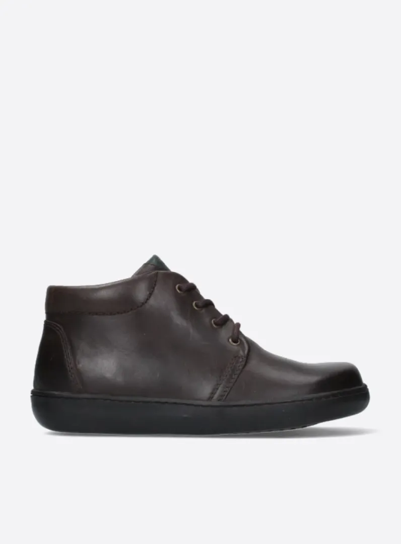 Heren Wolky Veterschoenen Heren|Nette Schoenen Heren<Kansas Men - bruin leer