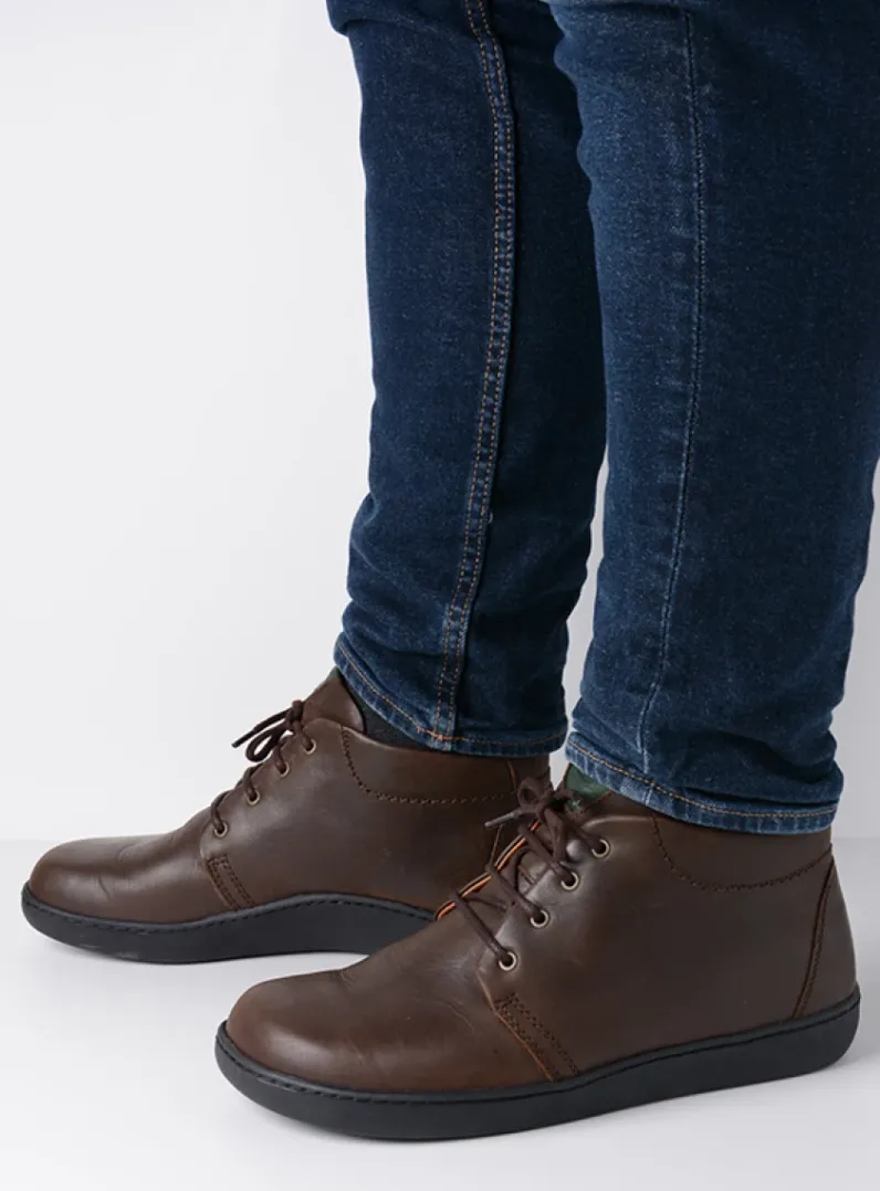Heren Wolky Veterschoenen Heren|Nette Schoenen Heren<Kansas Men - bruin leer