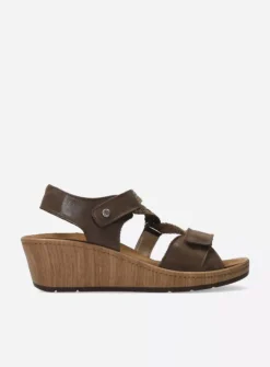 DAMES Wolky Sandalen<La Jolla - cederbruin effectleer