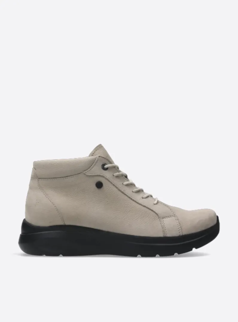 DAMES Wolky Hoge Veterschoenen|Wandelschoenen<Lima - safari nubuck