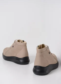 DAMES Wolky Hoge Veterschoenen|Wandelschoenen<Lima - safari nubuck