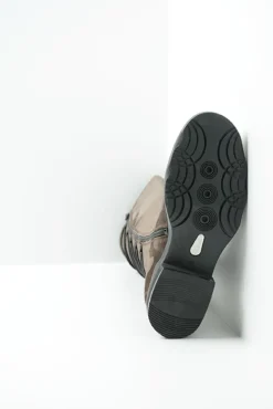 DAMES Wolky Veterlaarzen|Lange Laarzen<Longview - donkerbruin suede