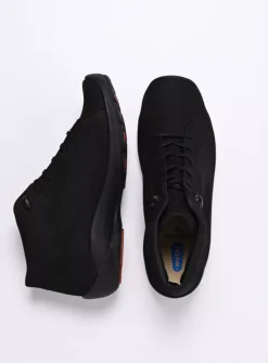 DAMES Wolky Lage Veterschoenen|Herfst/Winter<Louise - zwart nubuck