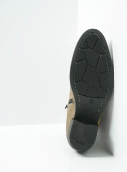 DAMES Wolky Cowboylaarzen|Enkellaarsjes<Lubbock - taupe suede