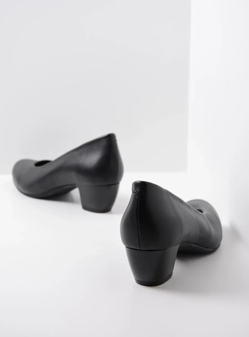 DAMES Wolky Pumps|Instappers<Mayu F2F - zwart biocare