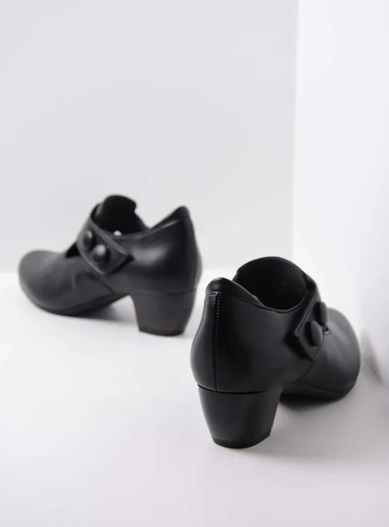 DAMES Wolky Pumps|Herfst/Winter<Midori F2F - zwart biocare