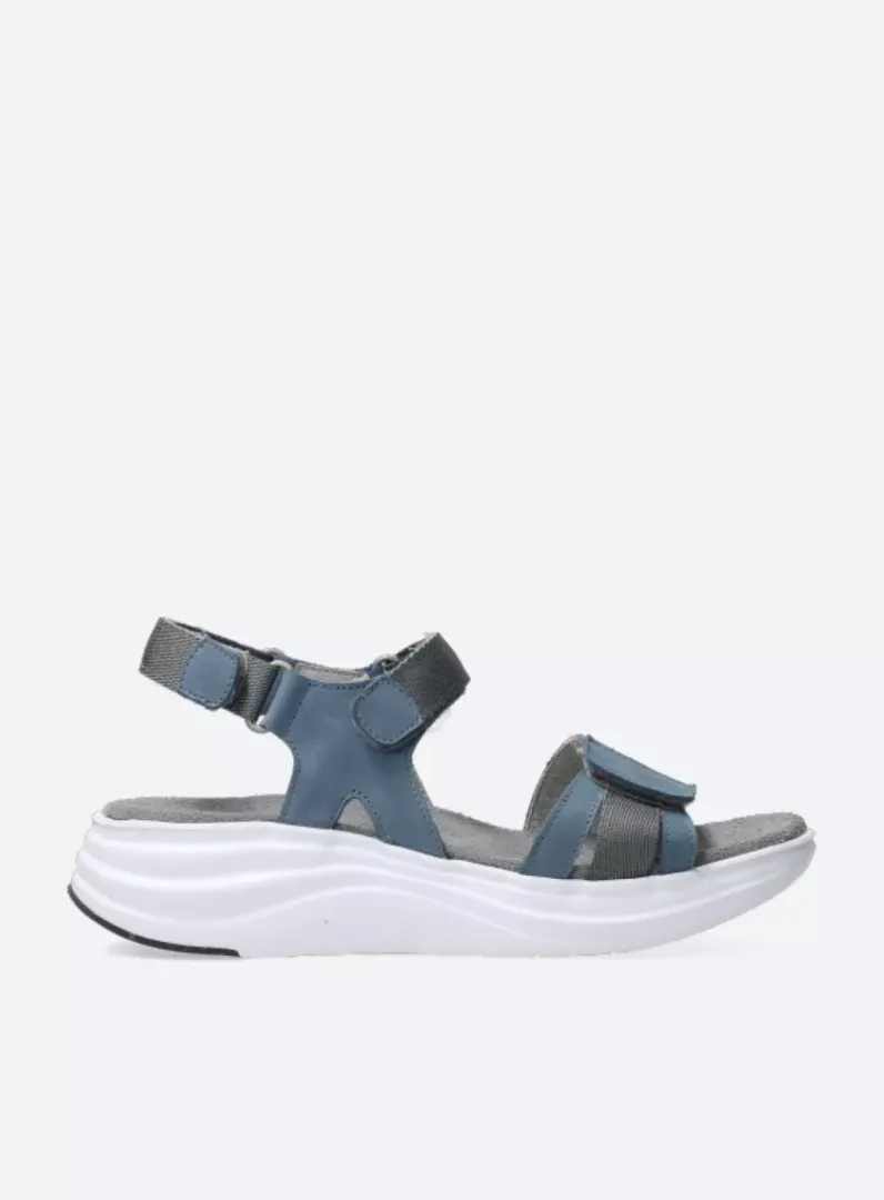 DAMES Wolky Sandalen<Miku - jeans nubuck