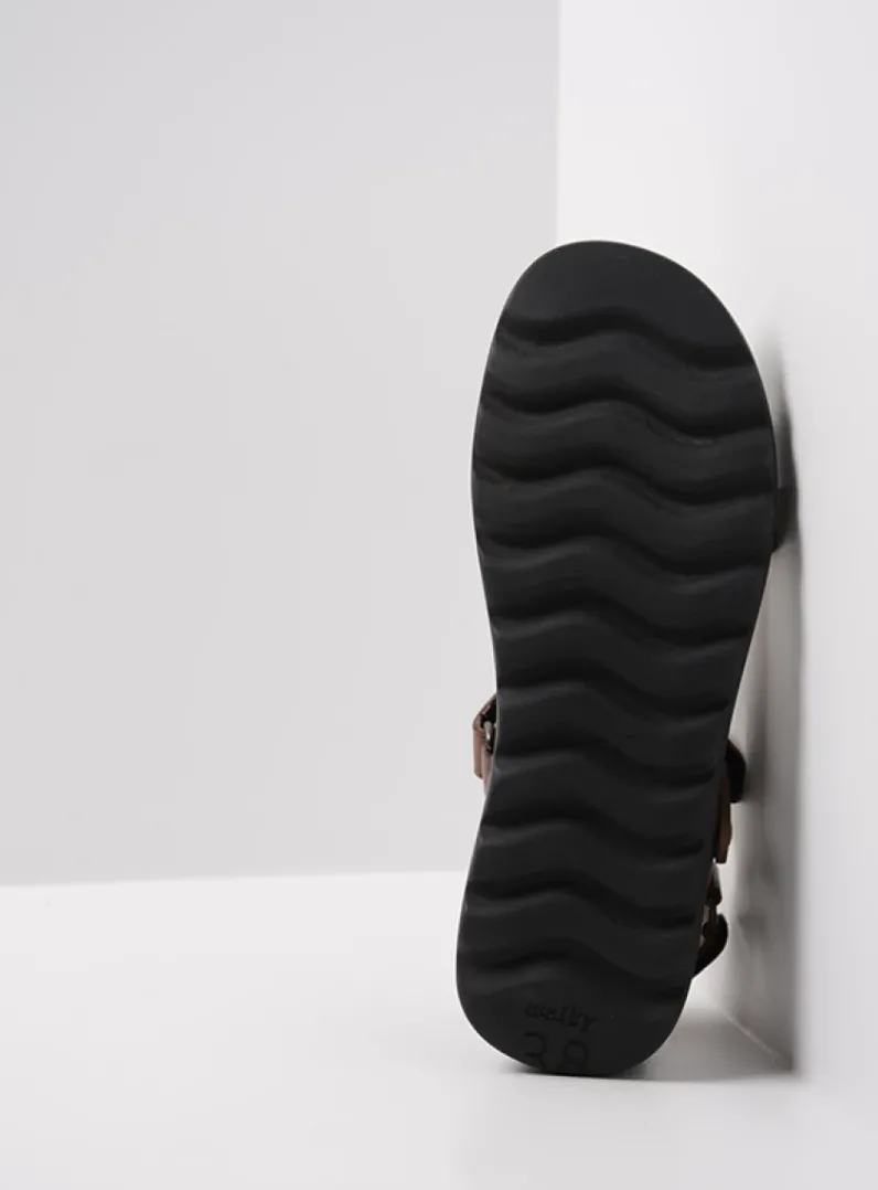 DAMES Wolky Sandalen<Mile - cognac leer