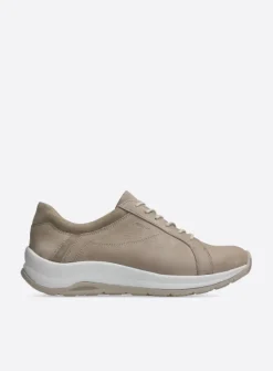 DAMES Wolky Lage Veterschoenen|Wandelschoenen<Milton - safari nubuck