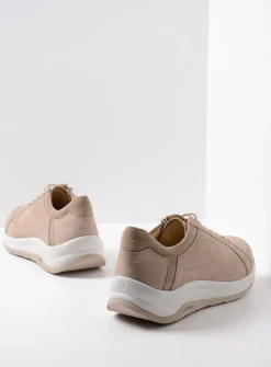 DAMES Wolky Lage Veterschoenen|Wandelschoenen<Milton - safari nubuck