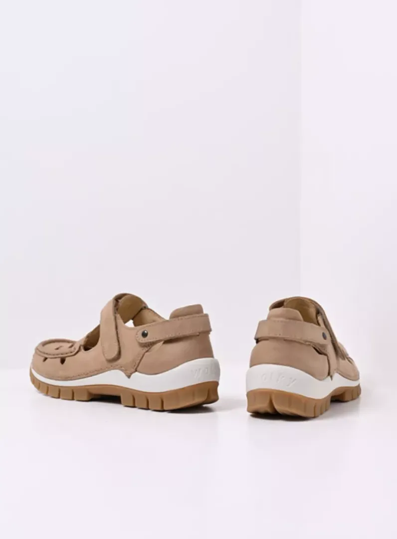 DAMES Wolky Bandschoenen<Move - beige nubuck
