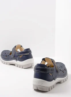 DAMES Wolky Bandschoenen<Move - blauw zomer leer