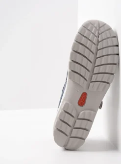 DAMES Wolky Bandschoenen<Move - blauw zomer leer