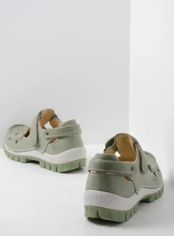 DAMES Wolky Bandschoenen<Move - lichtgroen leer