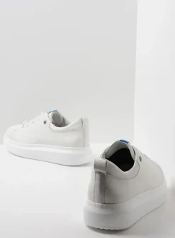 DAMES Wolky Lage Veterschoenen|Sneakers<Move it - wit leer