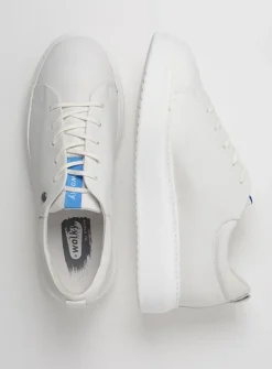 DAMES Wolky Lage Veterschoenen|Herfst/Winter<Move it HV - wit leer