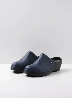 DAMES Wolky Klompen|Herfst/Winter<Multi Clog - blauw leer