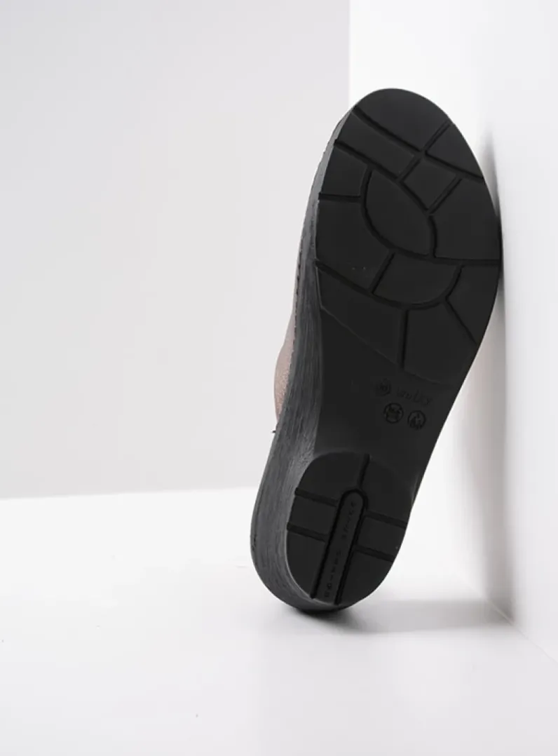 DAMES Wolky Klompen|Herfst/Winter<Multi Clog - brons leer