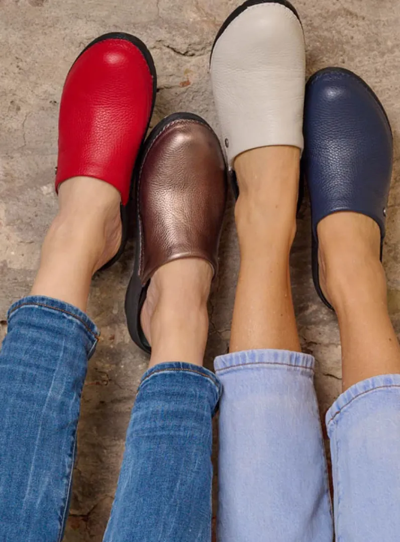 DAMES Wolky Klompen|Herfst/Winter<Multi Clog - brons leer