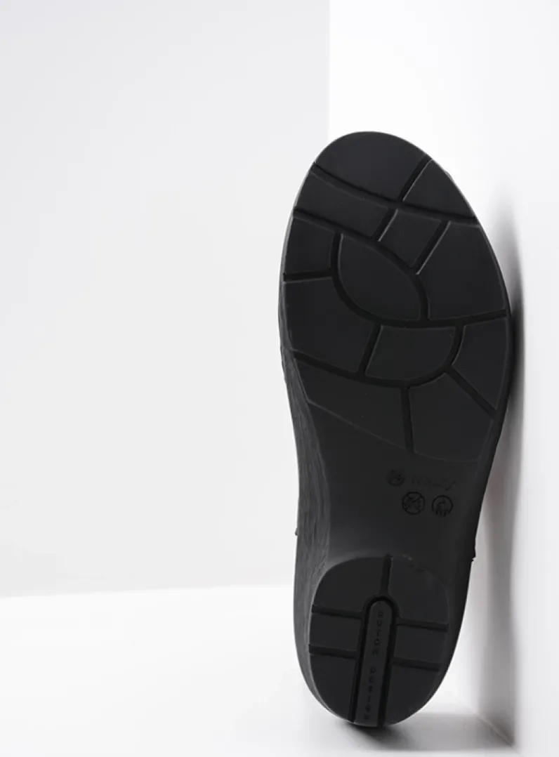 DAMES Wolky Klompen|Herfst/Winter<Multi Clog - zwart leer