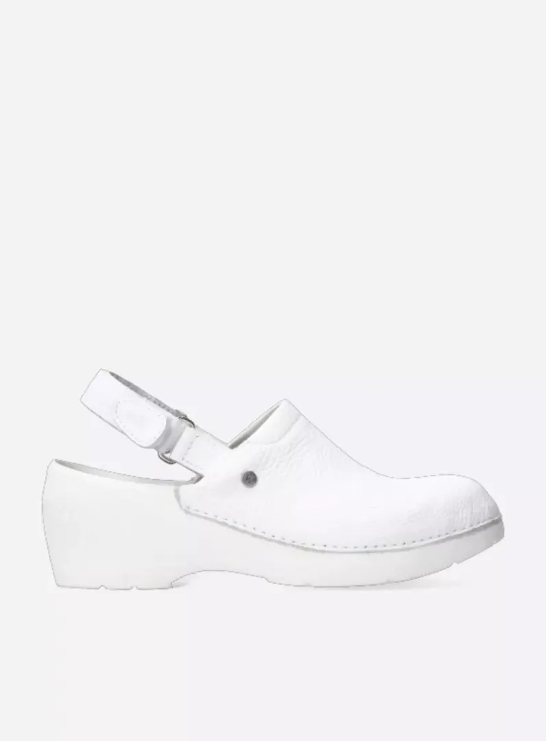 DAMES Wolky Klompen<Multi Strap Clog - wit leer