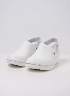 DAMES Wolky Klompen<Multi Strap Clog - wit leer