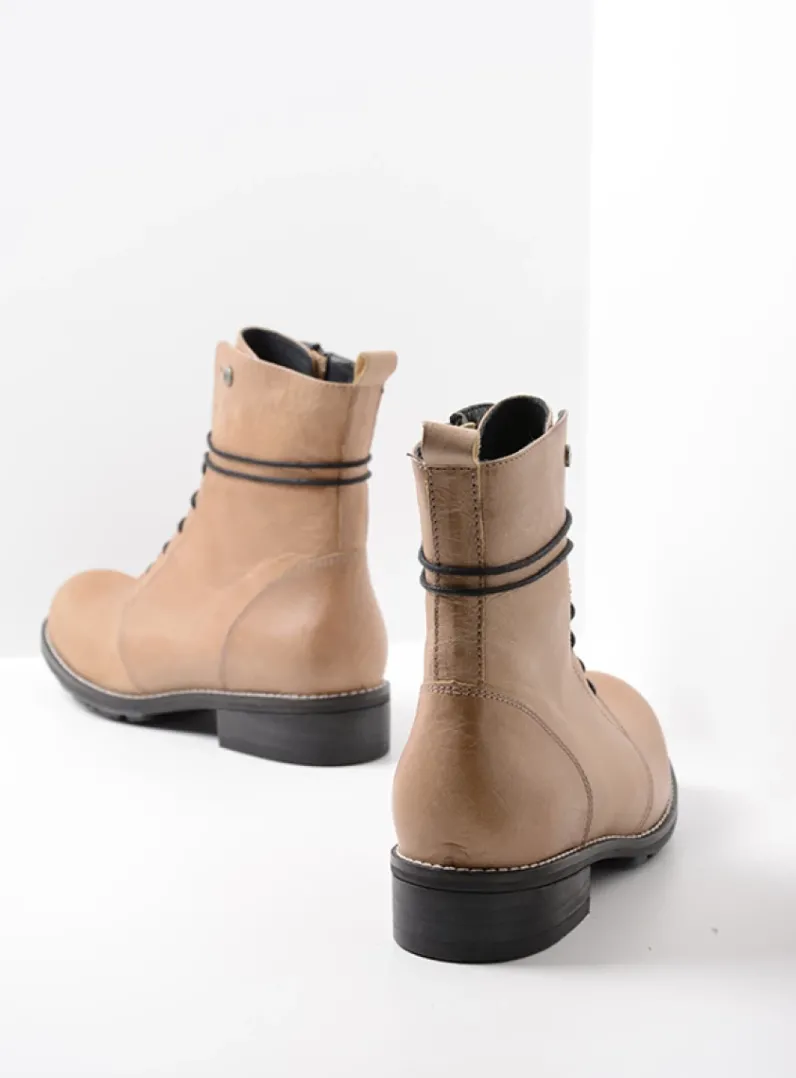DAMES Wolky Biker Boots|Herfst/Winter<Murray HV - safari nubuck