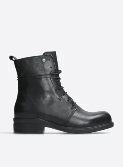 DAMES Wolky Herfst/Winter|Biker Boots<Murray HV - zwart leer