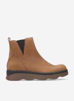 DAMES Wolky Herfst/Winter|Enkellaarsjes<Nigata - cognac nubuck