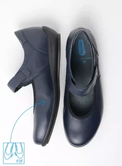 DAMES Wolky Herfst/Winter|Bandschoenen<Noble F2F - blauw biocare