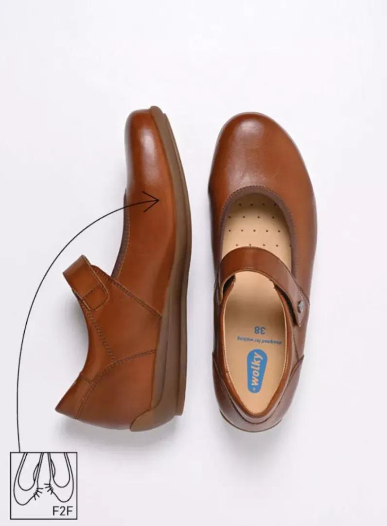 DAMES Wolky Bandschoenen|Herfst/Winter<Noble F2F - naturel biocare