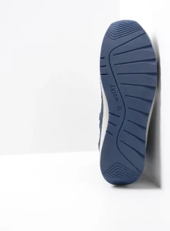 DAMES Wolky Hoge Veterschoenen|Veterlaarzen<Ocean - denim nubuck