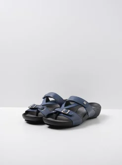 DAMES Wolky Slippers<O'Connor - jeans leer