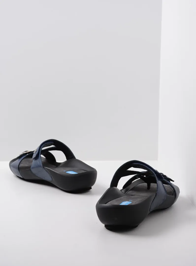 DAMES Wolky Slippers<O'Connor - jeans leer